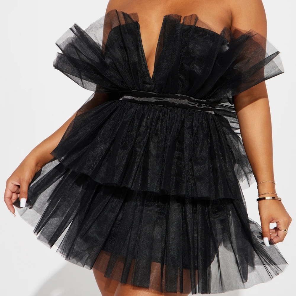 NWT Tulle mini dress